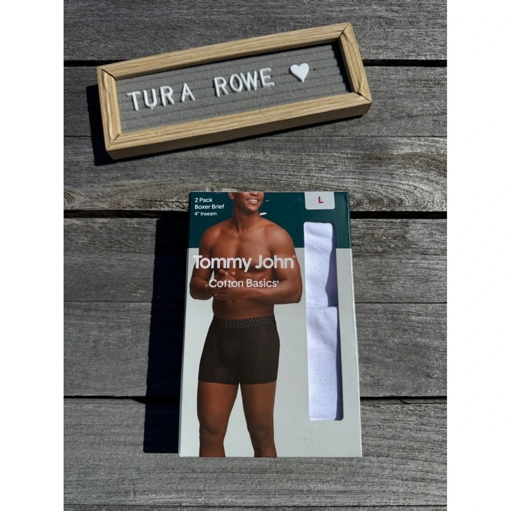 Tommy John Cotton Basics Boxer Briefs 2 Pack 4